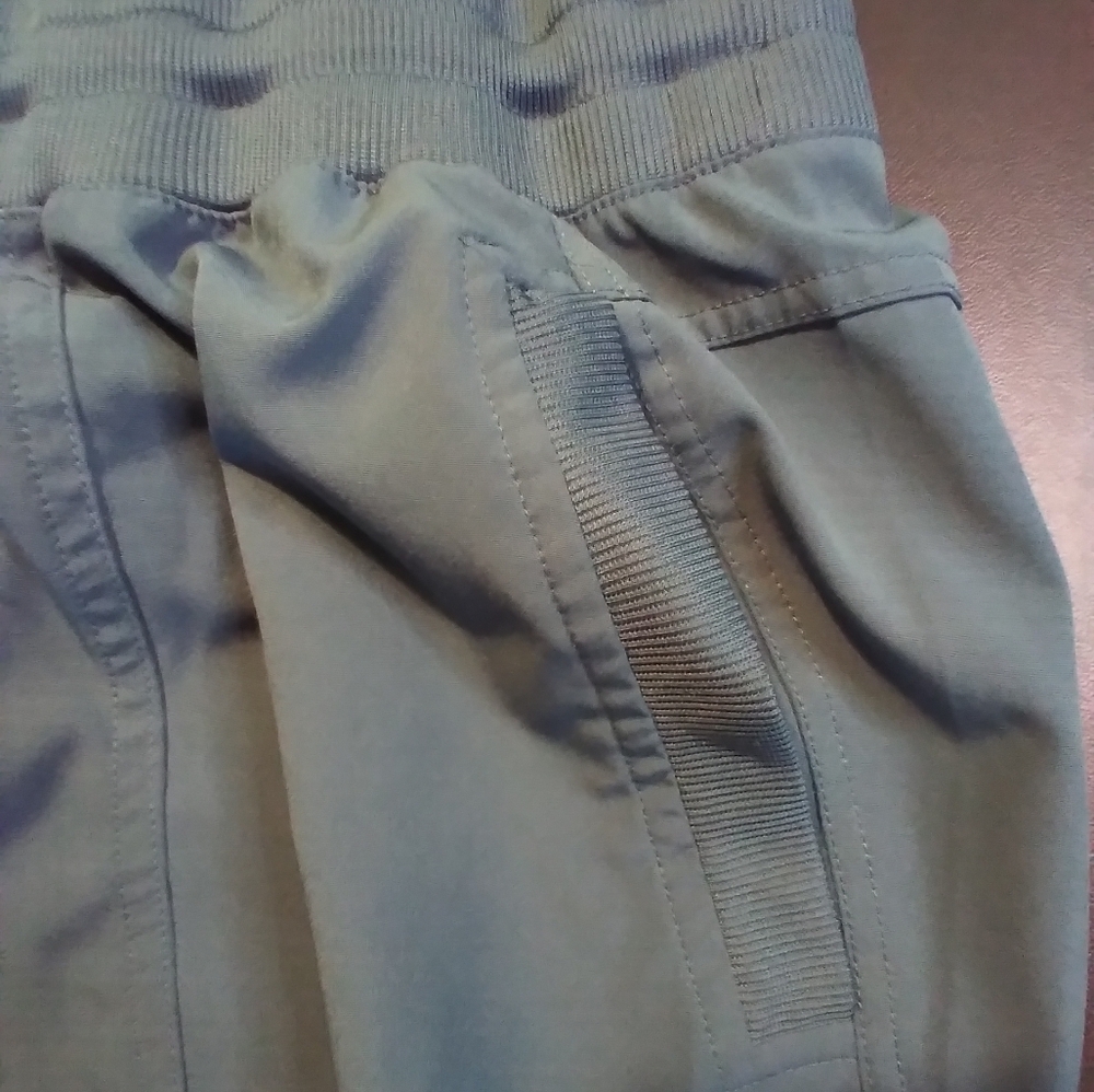 RBX Aqua Drawstring Flowy Capri Pants XL Pockets Athleisure Performance - Picture 5 of 10
